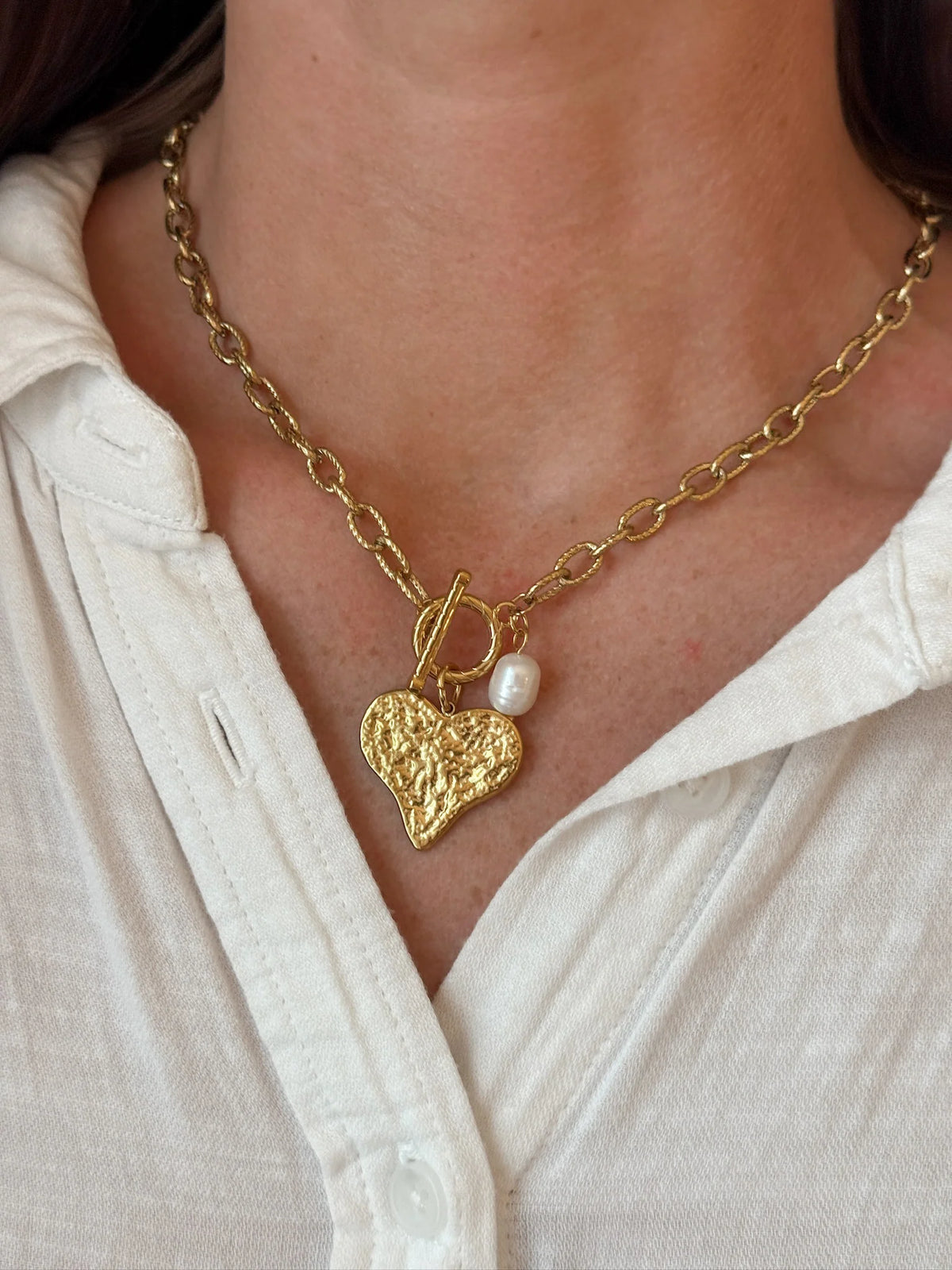Juniper Heart Necklace