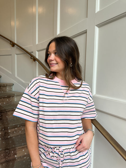 The Pastel Princess Striped Shirt