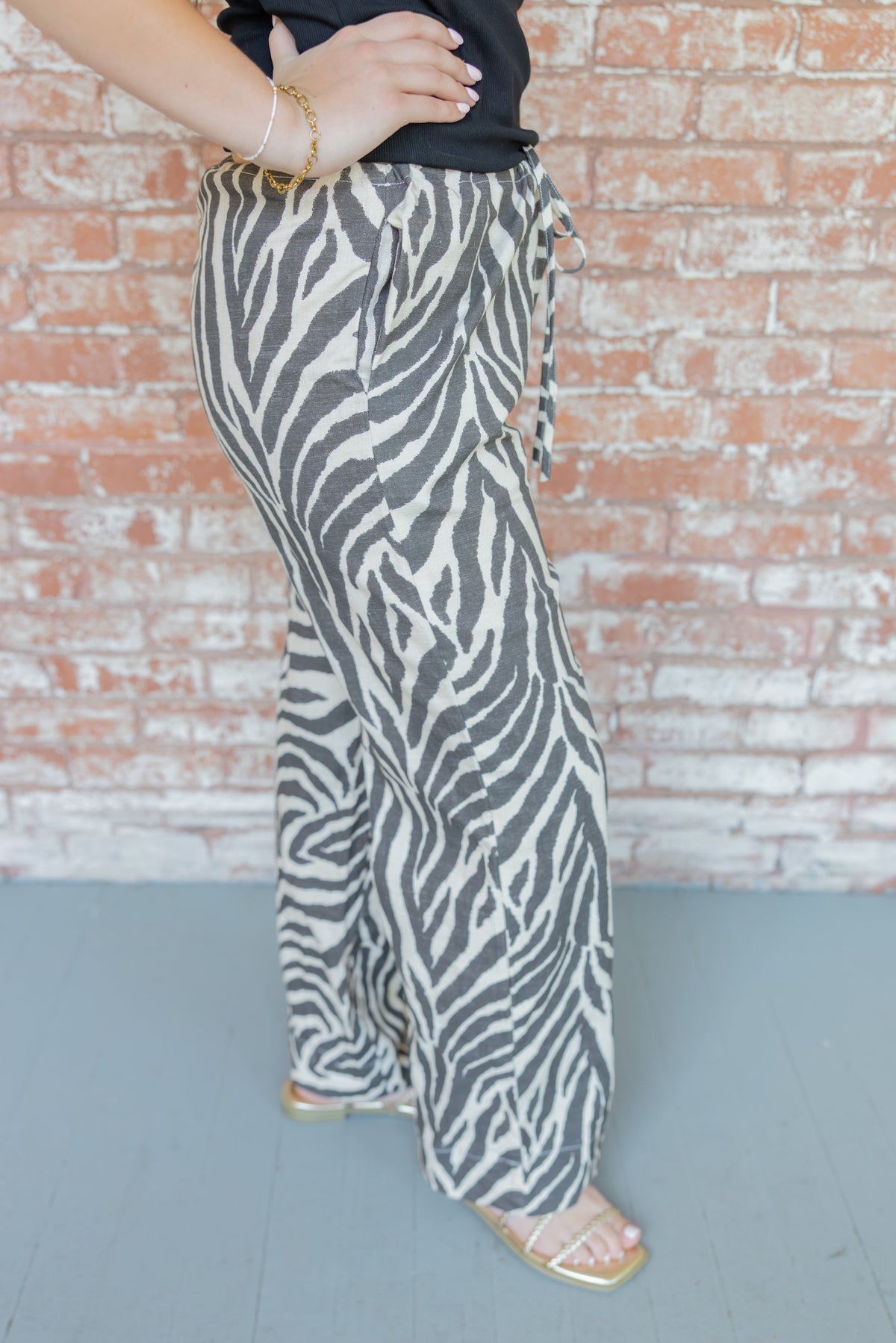 Wild Side Zebra Pants