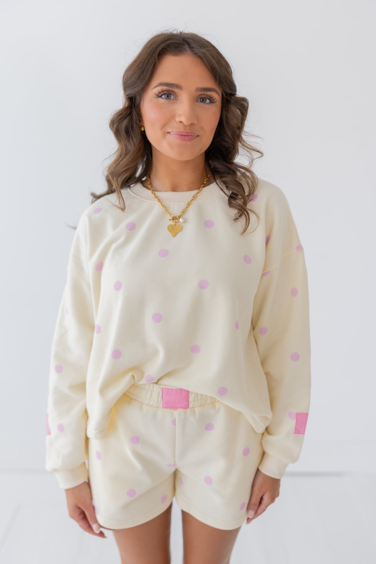 The Homebody Polka Dot Lounge Set