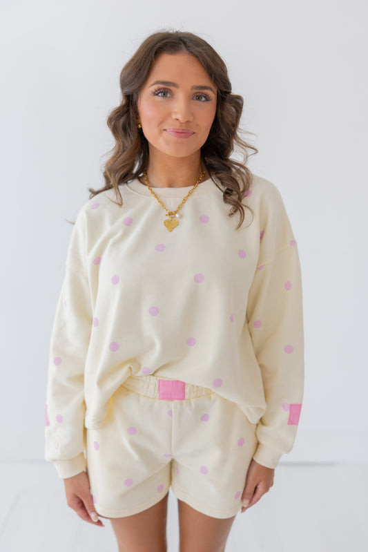 The Homebody Polka Dot Lounge Set
