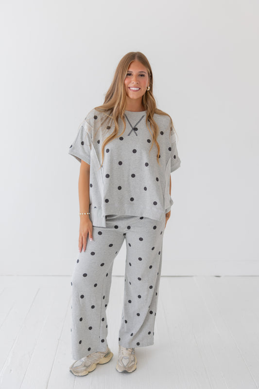 Cloud Nine Polka Dot Lounge Set