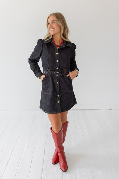 Tailgate Ready Denim Dress