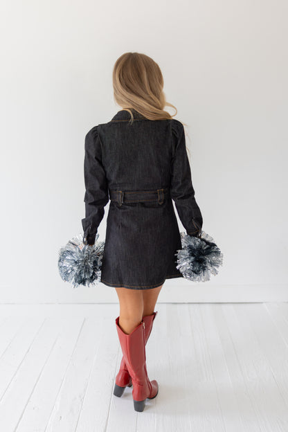 Tailgate Ready Denim Dress