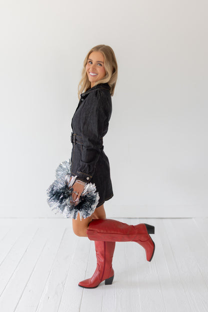 Tailgate Ready Denim Dress