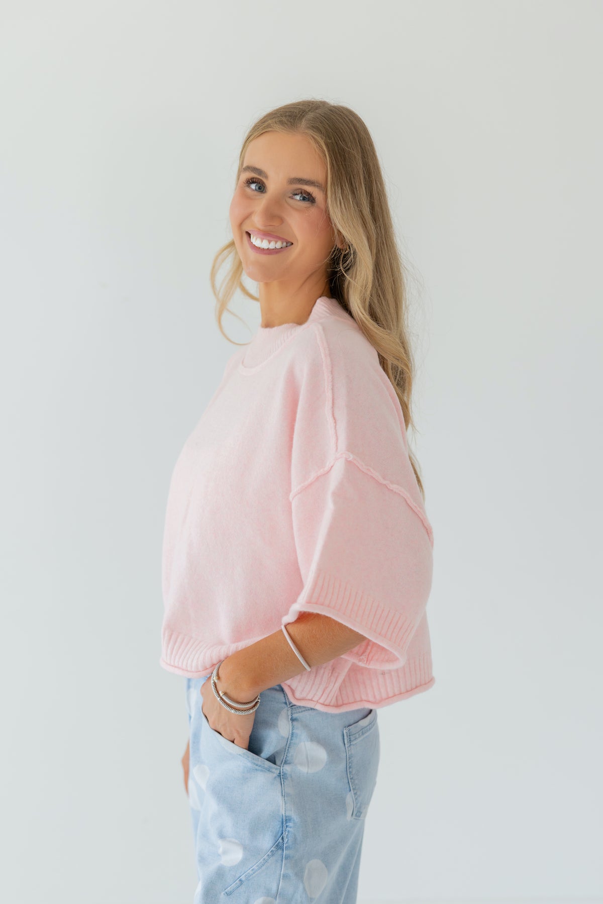 Cotton Candy Knit Sweater