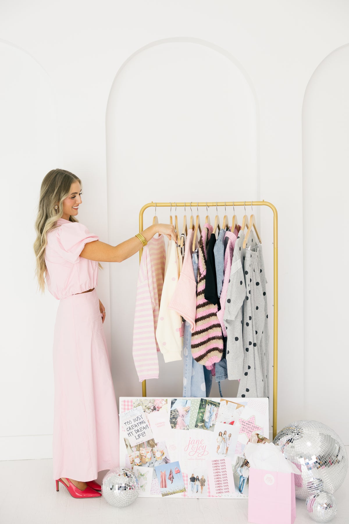Pink Daydream Maxi Set