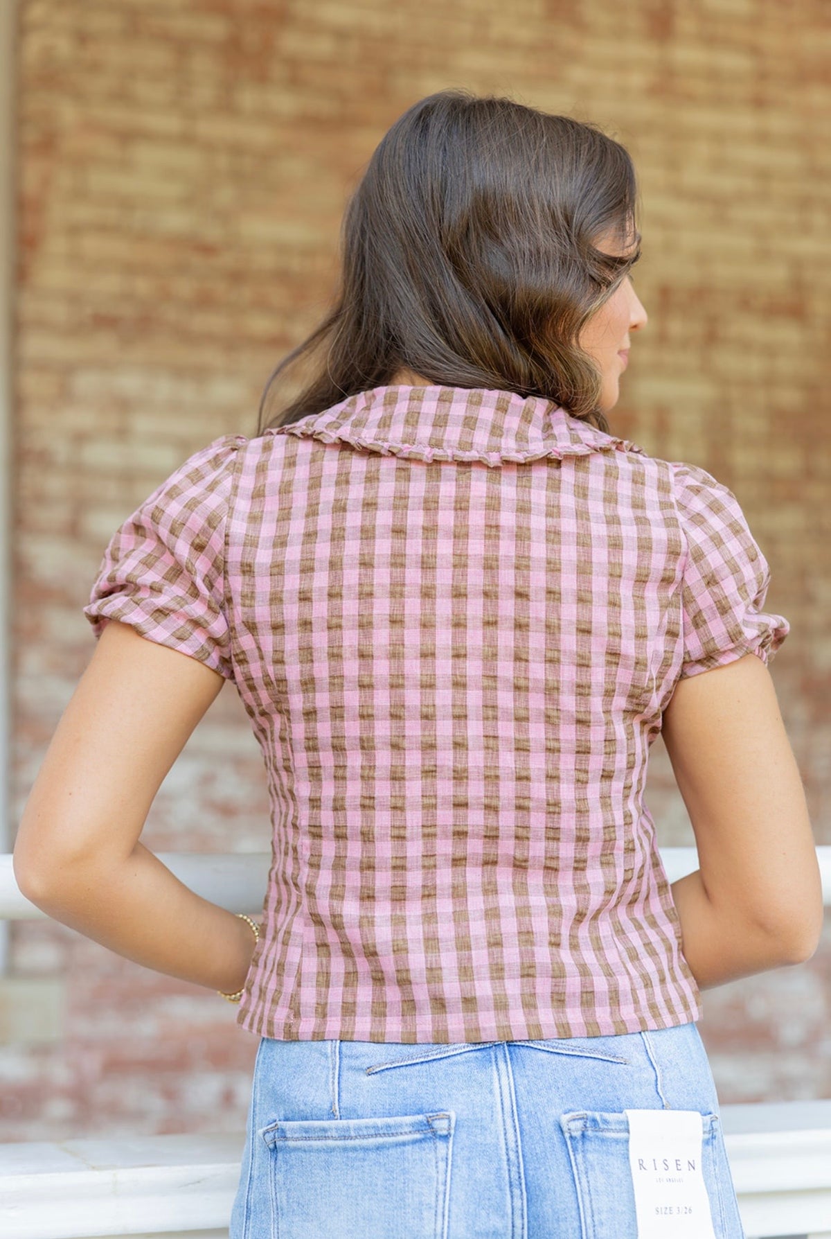 The Sweetheart Gingham Blouse
