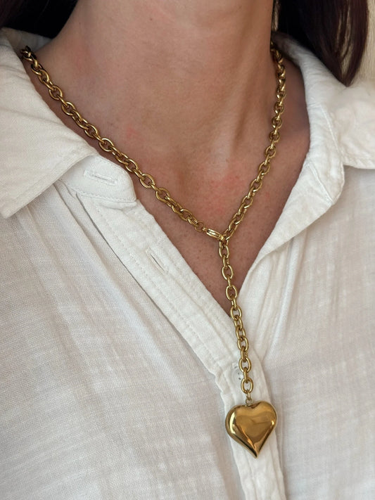 Verity Heart Necklace